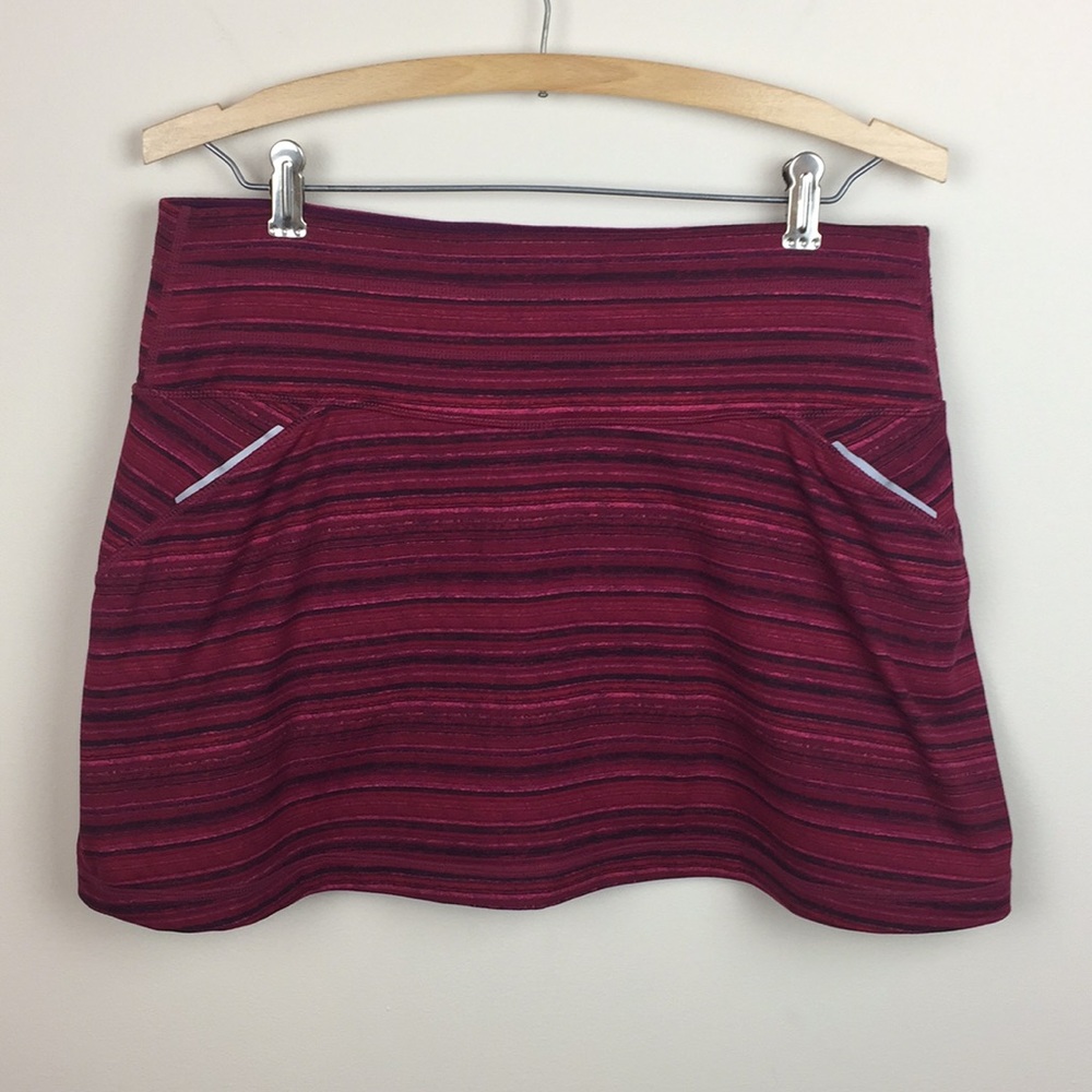 Athleta - Striped Athletic Relay Skort